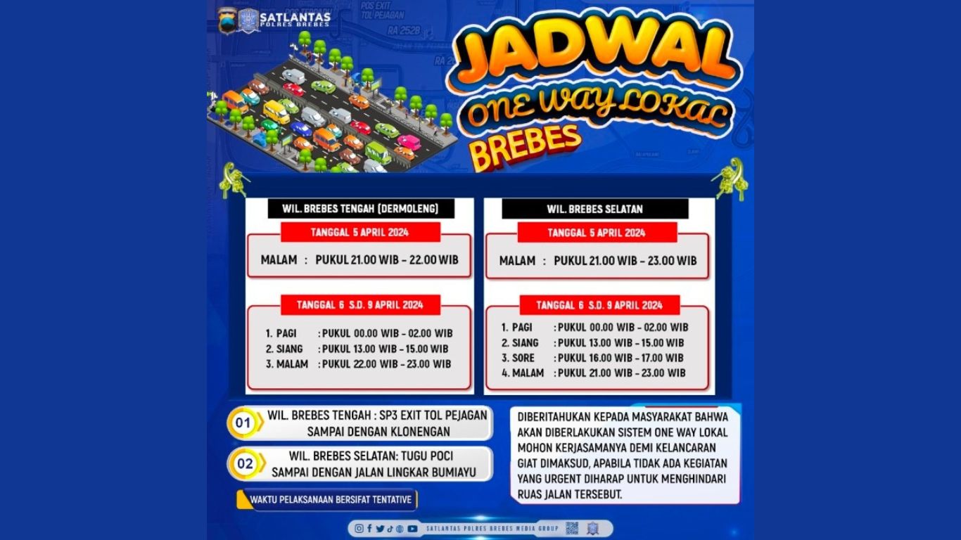 Sumber/ Satlantas Polres Brebes
