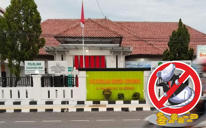 Foto: Kejari Kebumen dan Gambar Anti Korupsi