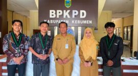 Foto: HMI Kebumen Bersama BPKPD Kebumen